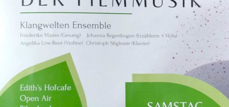 Konzert 15 Uhr am Samstag, 2. Mai 2026